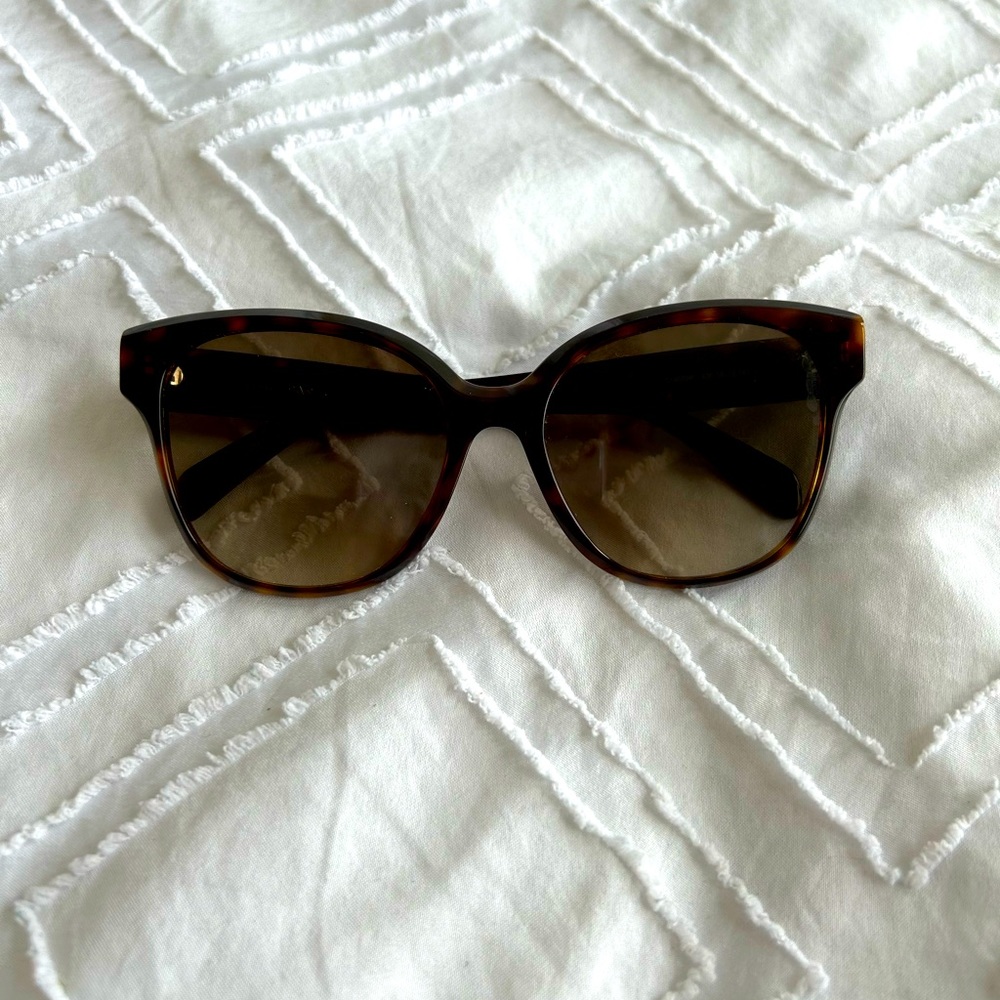 Celine Sunglasses Large Cat Eye Tortoise Shell